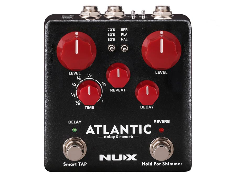 digital delay+reverb with effect loop ATLANTIC