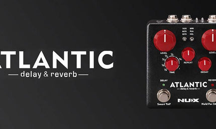 digital delay+reverb with effect loop ATLANTIC