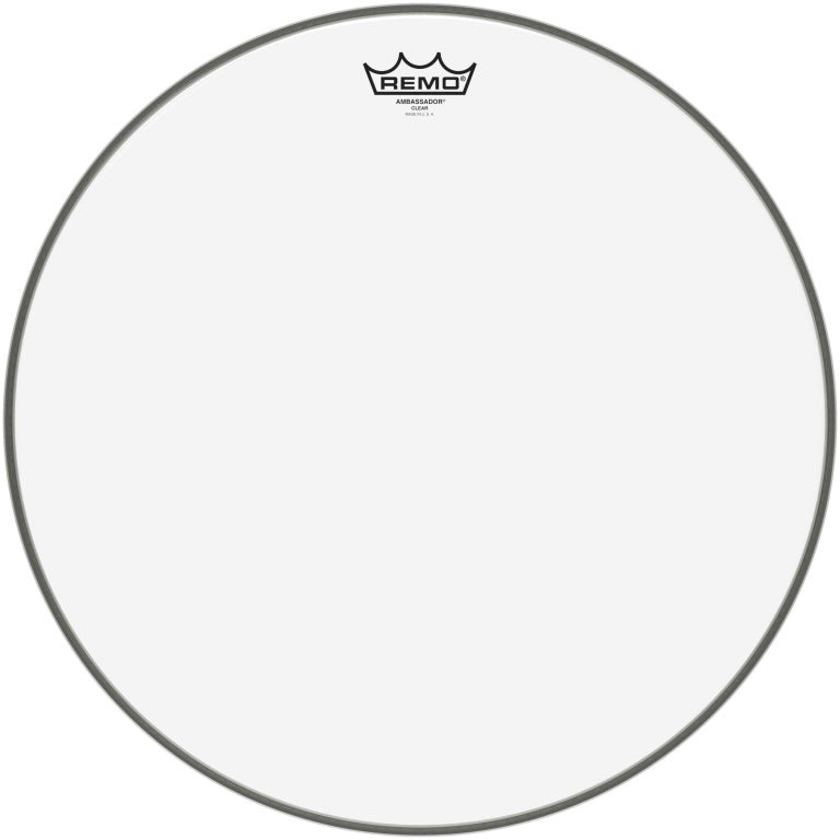 Remo - BA-0318-00 - 18" Ambassador Clear Floortom head