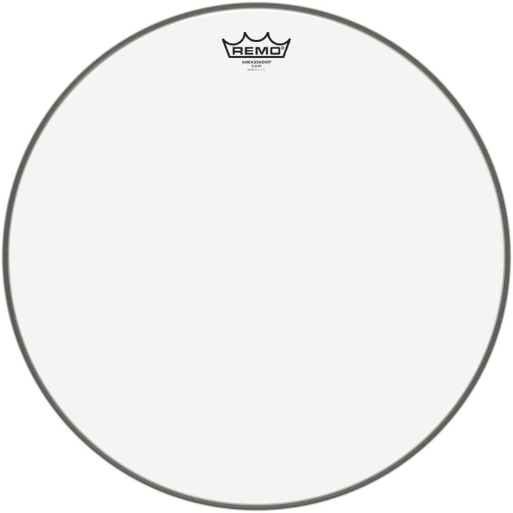 Remo - BA-0318-00 - 18" Ambassador Clear Floortom head
