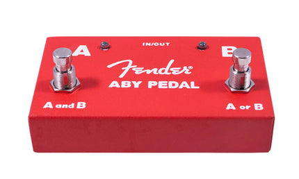 ABY switch pedal, red