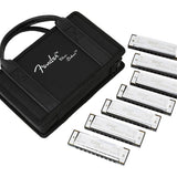 Fender - 990701049 - Blues Deluxe harmonica pack of 7 – Blues