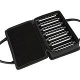Fender - 990701049 - Blues Deluxe Harmonica Pack Of 7, With Case
