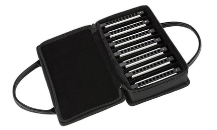 Fender - 990701049 - Blues Deluxe Harmonica Pack Of 7, With Case