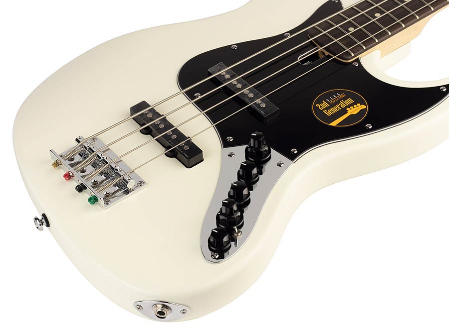 Sire Basses - V3+ 4/awh - 4-String Active Bass Guitar – Antique White