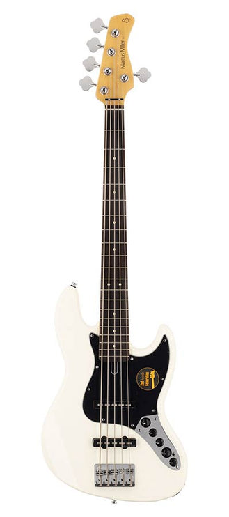 Sire Basses - V3+ 5/AWH - 5-string active bass guitar antique white – Antique White