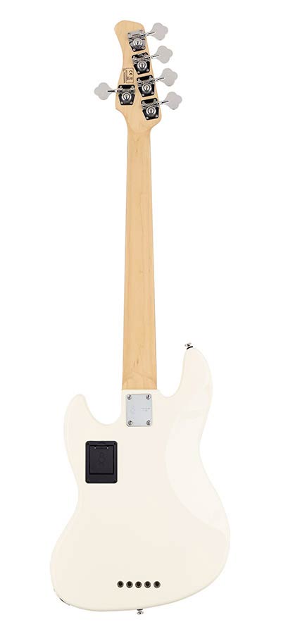 Sire Basses - V3+ 5/awh - 5-String Active Bass Guitar – Antique White