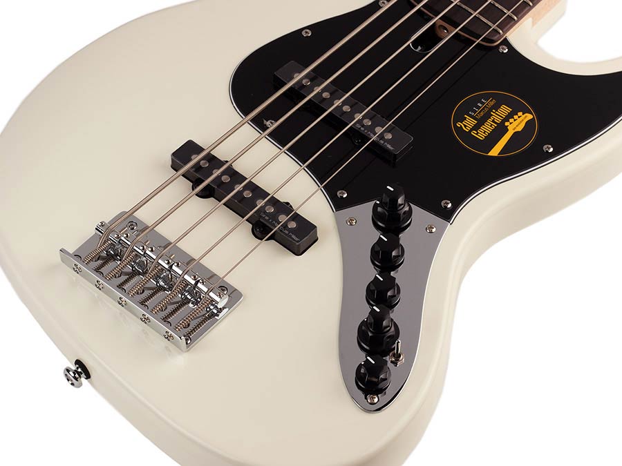 Sire Basses - V3+ 5/awh - 5-String Active Bass Guitar – Antique White