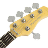 Sire Basses - V3+ 5/awh - 5-String Active Bass Guitar – Antique White
