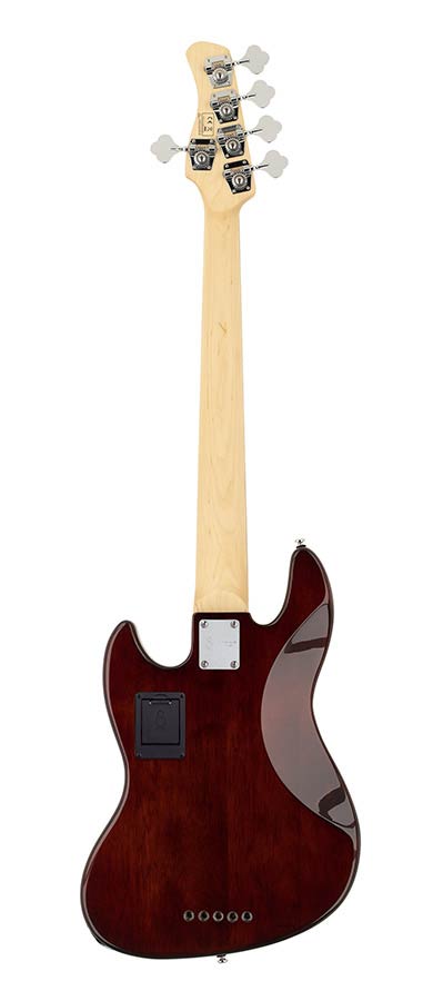 Sire Basses - V3+ 5/ts - 5-String Active Bass Guitar – Tobacco Sunburst