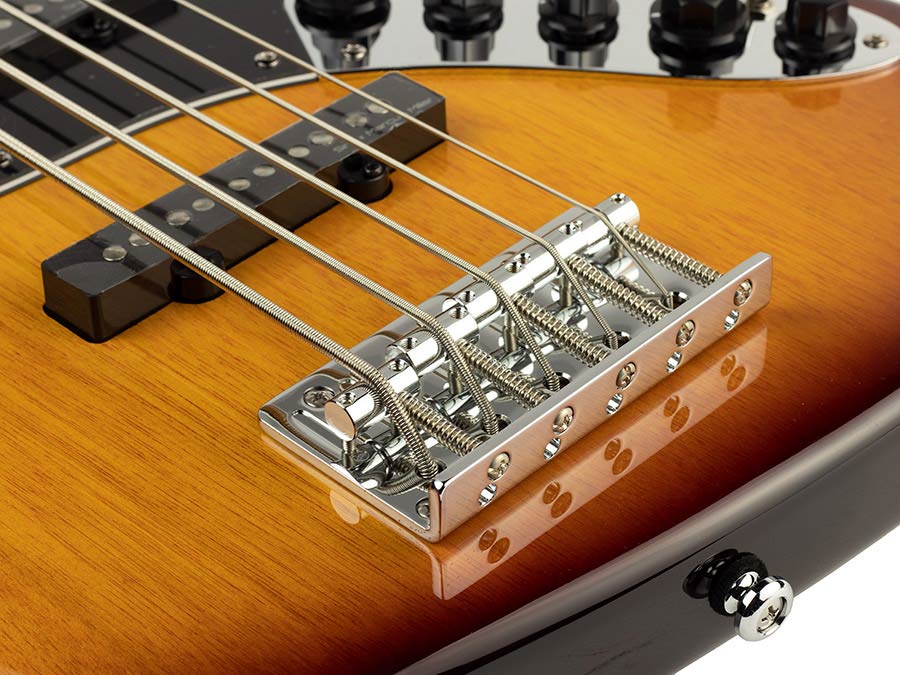 Sire Basses - V3+ 5/ts - 5-String Active Bass Guitar – Tobacco Sunburst