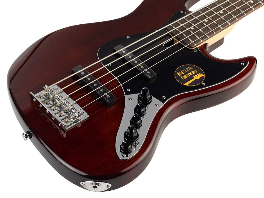 Sire Basses - V3+ 5/ma - 5-String Active Bass Guitar Natural Mahogany – Natural