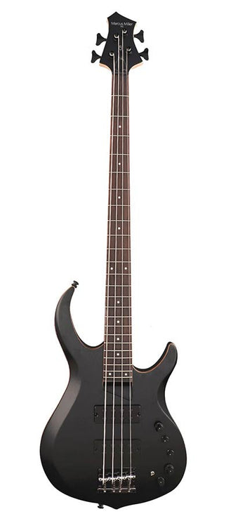 Sire Basses - M2+ 4/TBK - 4-string active bass guitar transparent black – Transparent Black