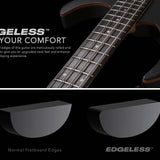 Sire Basses - M2+ 4/tbk - 4-String Active Bass Guitar – Transparent Black