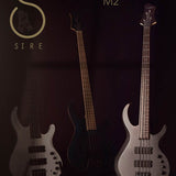 Sire Basses - M2+ 4/tbk - 4-String Active Bass Guitar – Transparent Black