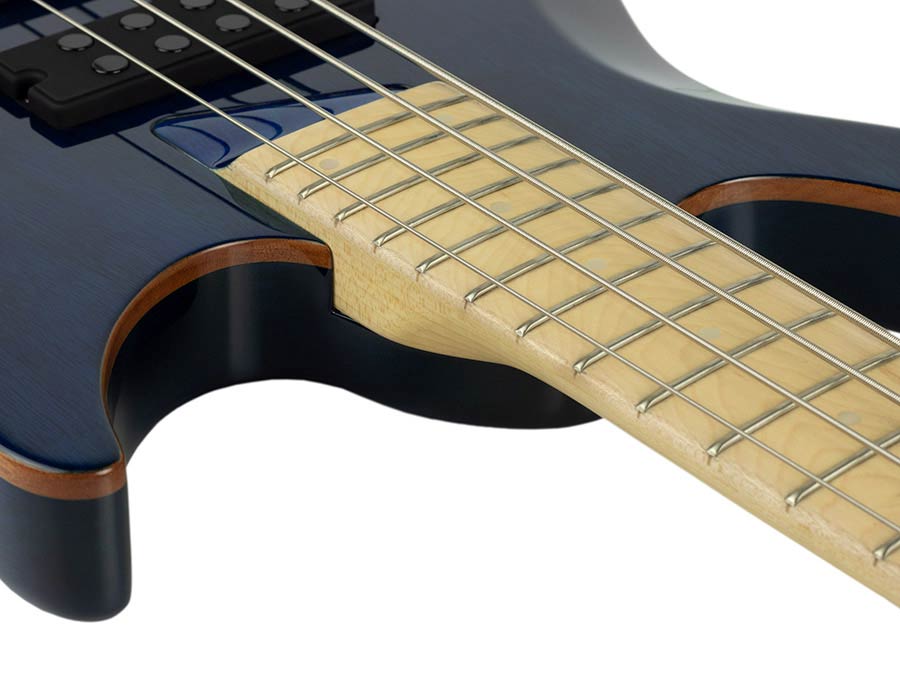 Sire Basses - M2+ 4/tbl - 4-String Active Bass Guitar – Transparent Blue
