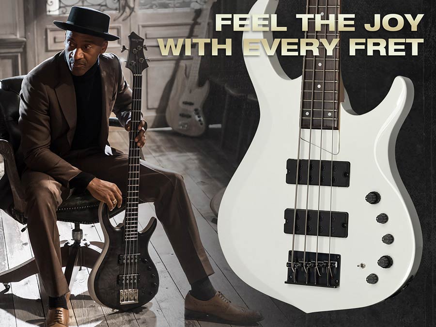 Sire Basses - M2+ 4/whp - 4-String Active Bass Guitar – White Pearl