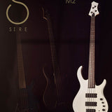 Sire Basses - M2+ 4/whp - 4-String Active Bass Guitar – White Pearl