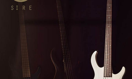 4-string active bass guitar white pearl