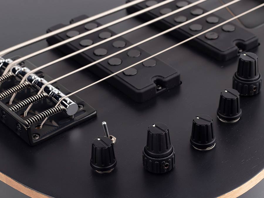 Sire Basses - M2+ 5/tbk - 5-String Active Bass Guitar – Transparent Black