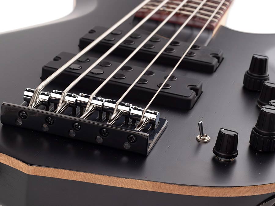 Sire Basses - M2+ 5/tbk - 5-String Active Bass Guitar – Transparent Black