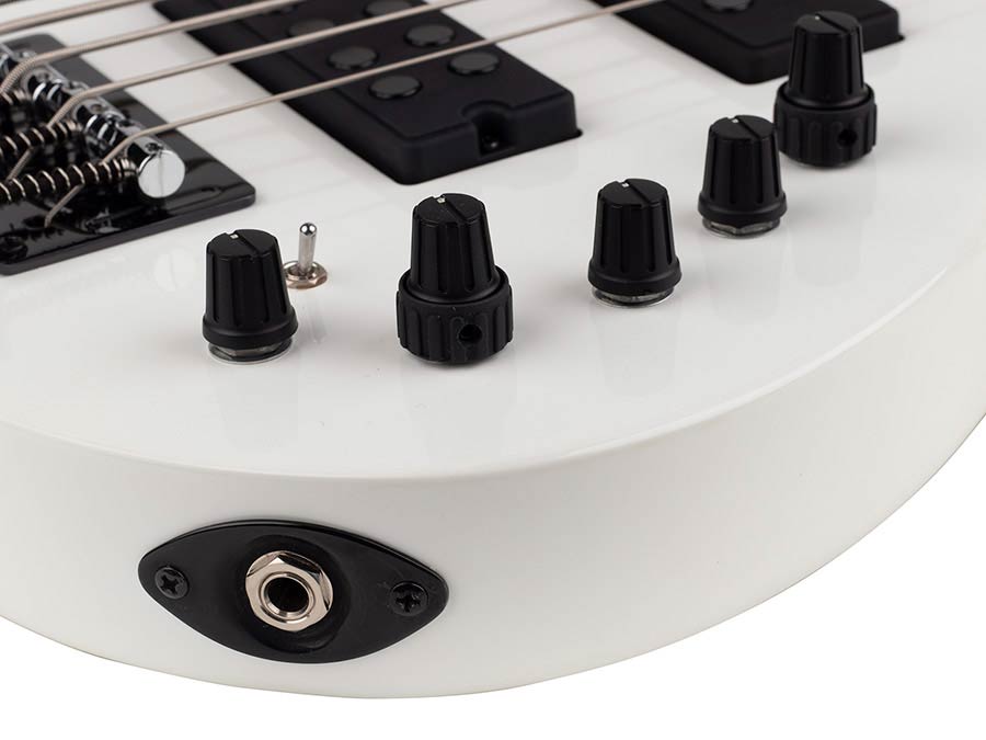 Sire Basses - M2+ 5/whp - 5-String Active Bass Guitar – White Pearl