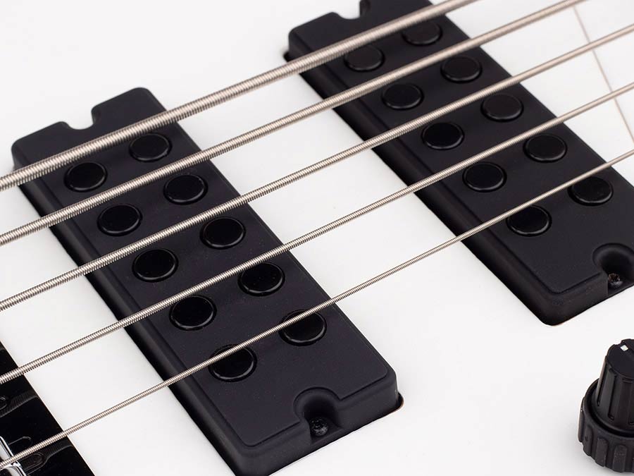 Sire Basses - M2+ 5/whp - 5-String Active Bass Guitar – White Pearl