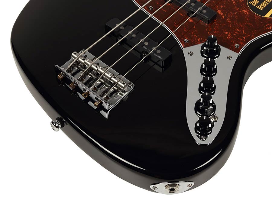 Sire Basses - V7+ A4/bk - Alder 4-String Active Bass Guitar – Black