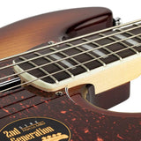 Sire Basses - V7+ A4/ts - Alder 4-String Active Bass Guitar – Tobacco Sunburst