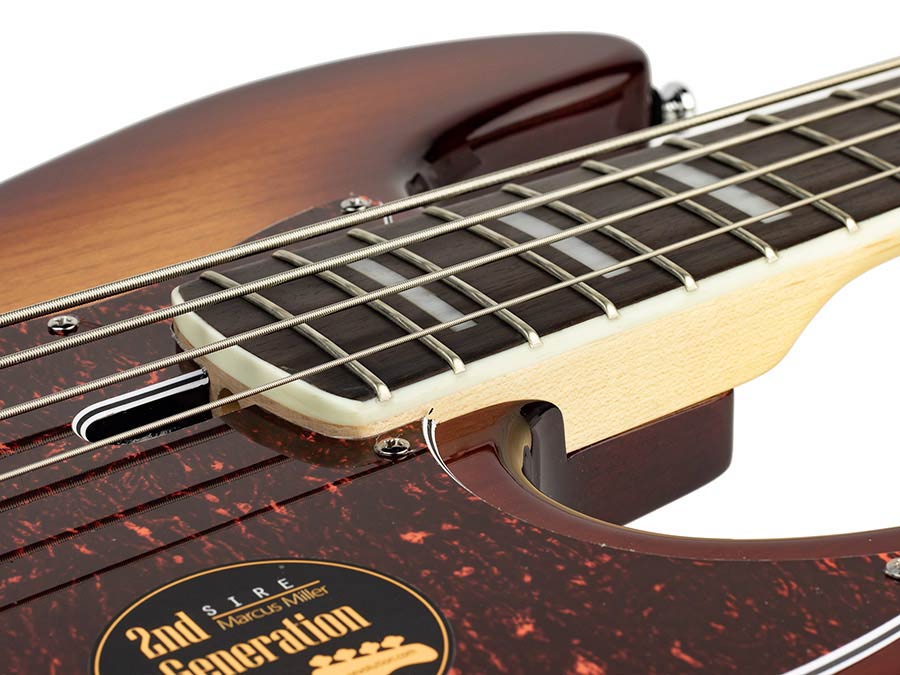 Sire Basses - V7+ A4/ts - Alder 4-String Active Bass Guitar – Tobacco Sunburst