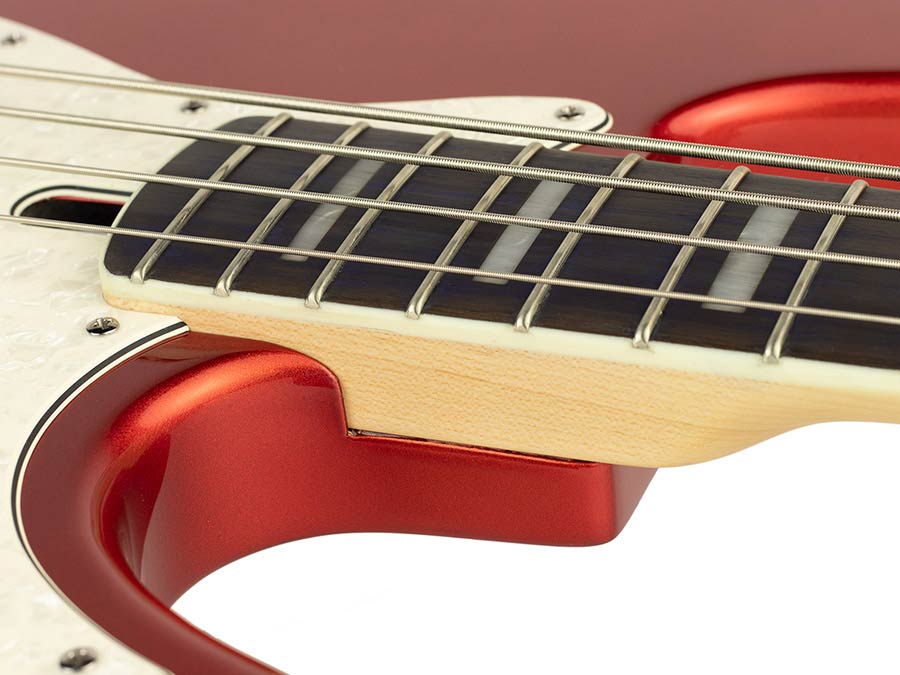Sire Basses - V7+ A4/bmr - Alder 4-String Active Bass Guitar – Metallic Red