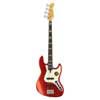 alder 4-string active bass guitar bright metallic red