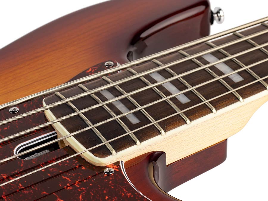 Sire Basses - V7+ A5/ts - Alder 5-String Active Bass Guitar – Tobacco Sunburst
