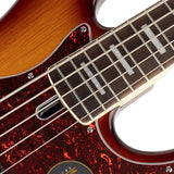 Sire Basses - V7+ A5/ts - Alder 5-String Active Bass Guitar – Tobacco Sunburst