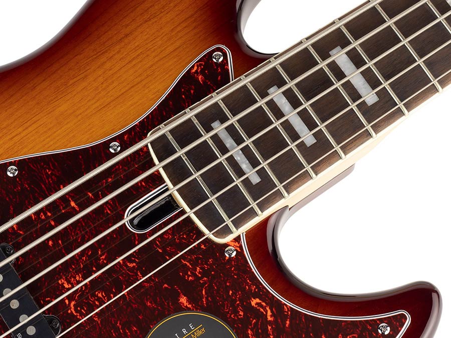 Sire Basses - V7+ A5/ts - Alder 5-String Active Bass Guitar – Tobacco Sunburst
