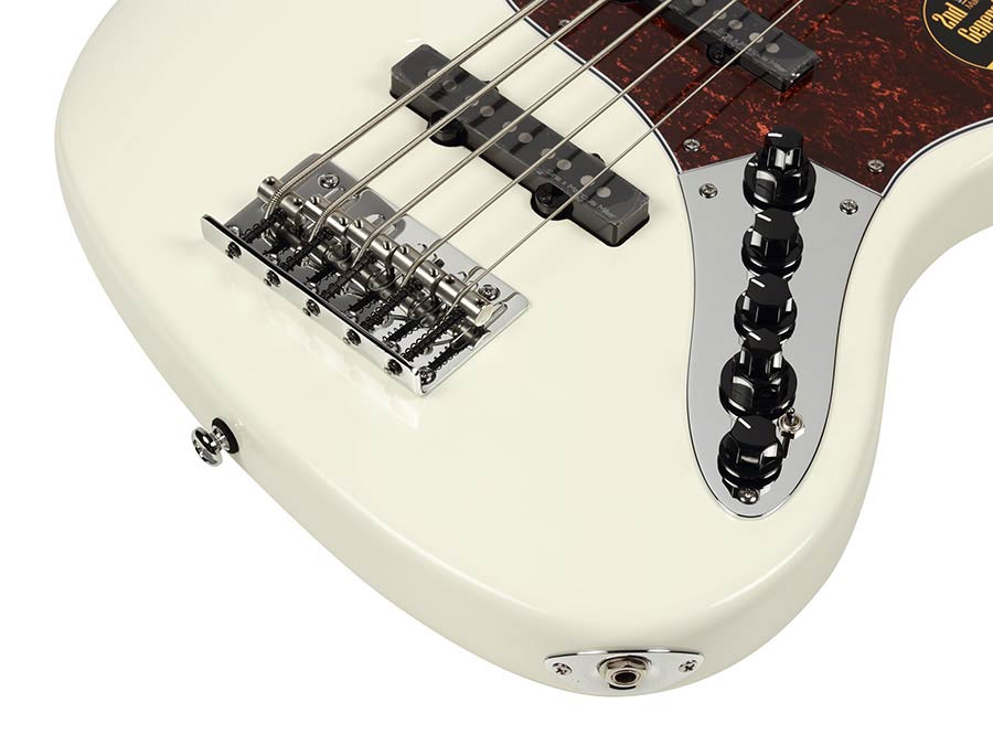 Sire Basses - V7+ A5/awh - Alder 5-String Active Bass Guitar - Antique White