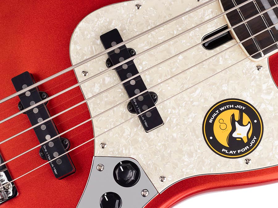 Sire Basses - V7+ A5/bmr - Alder 5-String Active Bass Guitar – Metallic Red