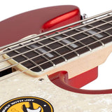 Sire Basses - V7+ A5/bmr - Alder 5-String Active Bass Guitar – Metallic Red