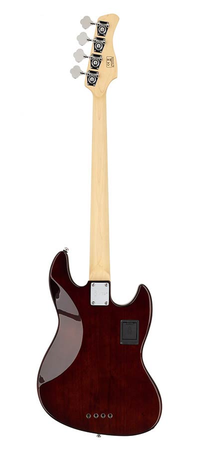 Sire Basses - V7+ A4l/ts - Lefty Alder 4-String Active Bass Guitar – Tobacco Sunburst