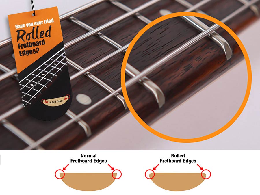 Sire Basses - V7+ A4l/awh - Lefty Alder 4-String Active Bass Guitar – Antique White