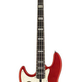Sire Basses - V7+ A4L/BMR - lefty alder 4-string active bass guitar bright metallic red – Metallic Red