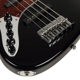 Sire Basses - V7+ A5l/bk - Lefty Alder 5-String Active Bass Guitar – Black