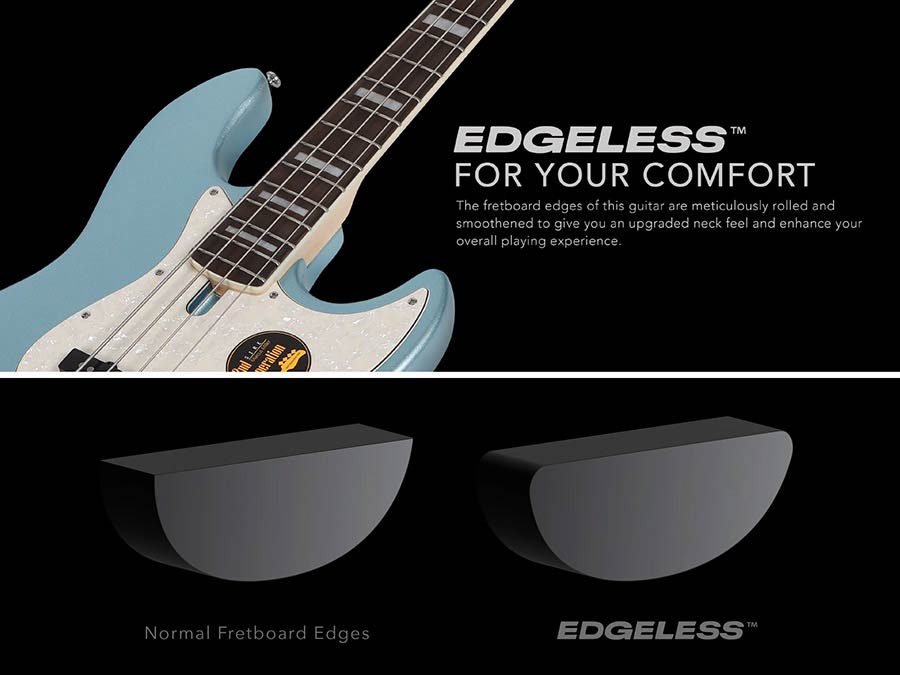 Sire Basses - V7+ A5l/bk - Lefty Alder 5-String Active Bass Guitar – Black