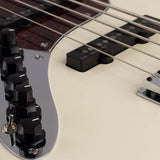 Sire Basses - V7+ A5l/awh - Lefty Alder 5-String Active Bass Guitar – Antique White