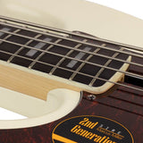 Sire Basses - V7+ A5l/awh - Lefty Alder 5-String Active Bass Guitar – Antique White