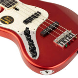 Sire Basses - V7+ A5l/bmr - Lefty Alder 5-String Active Bass Guitar – Metallic Red