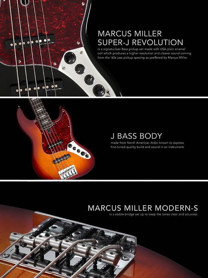 Sire Basses - V7+ A5l/bmr - Lefty Alder 5-String Active Bass Guitar – Metallic Red