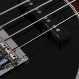 Sire Basses - V7+ A4f/bk - Fretless Alder 4-String Active Bass Guitar – Black