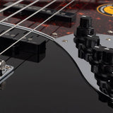 Sire Basses - V7+ A4f/bk - Fretless Alder 4-String Active Bass Guitar – Black