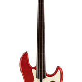 Sire Basses - V7+ A4F/BMR - fretless alder 4-string active bass guitar bright metallic red – Metallic Red